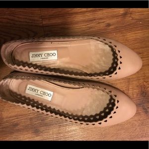 Jimmy choo ballet flat size 39.5, size run small